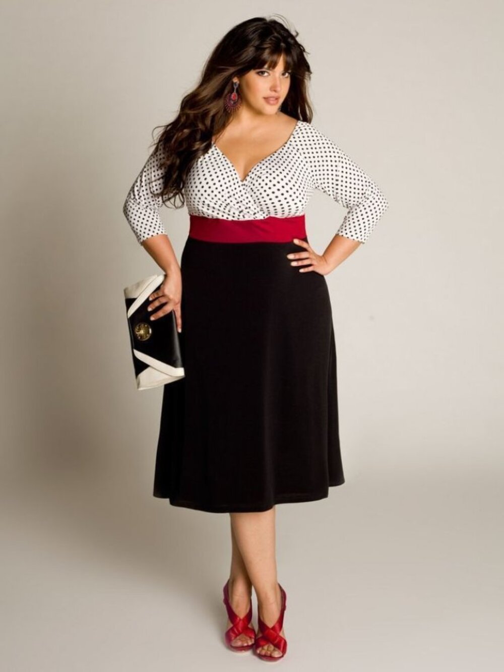 NWT Retro Polka Dot IGIGI Laura Vintage Dress | US 18/20